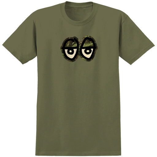 Krooked Eyes Camo T Shirt