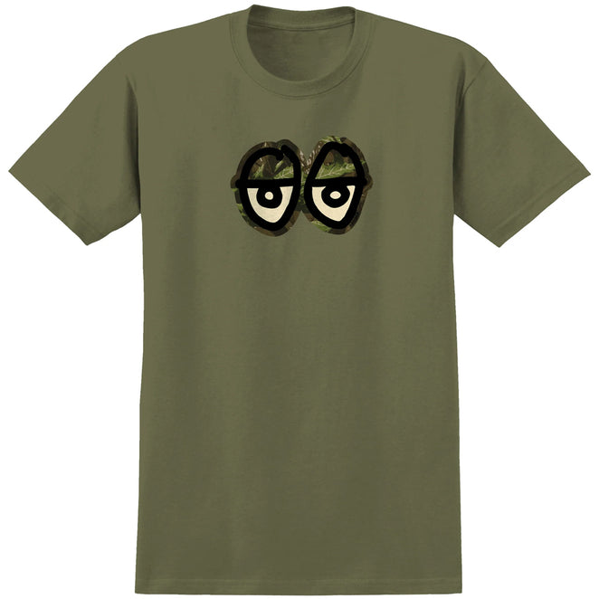 Krooked Eyes Camo T Shirt