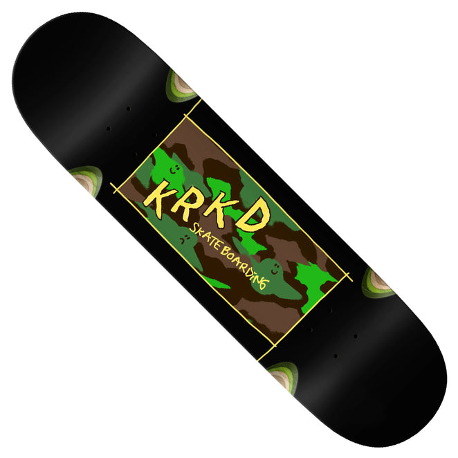 Krooked Team Kamo Wheel Wells Black Deck