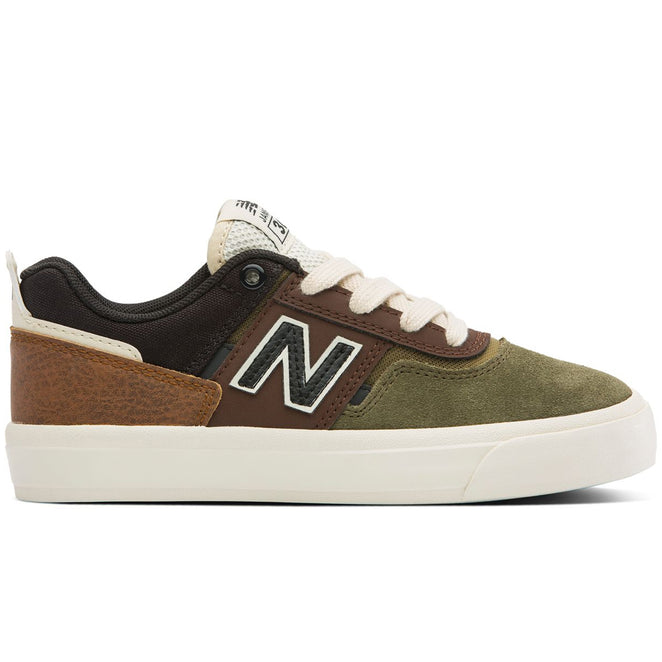 New Balance Numeric Jamie Foy 306 Kids Brown Olive Shoes