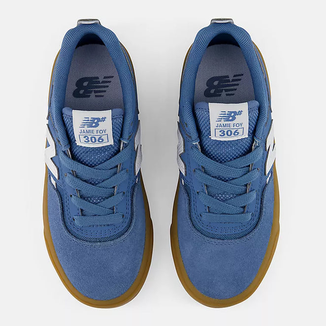 New Balance Numeric Jamie Foy 306 Kids Heron Blue Shoes