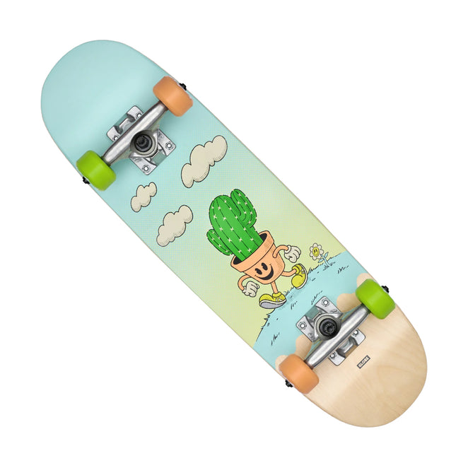 Globe Cacti Guy Kids Softie Micro Complete Skateboard
