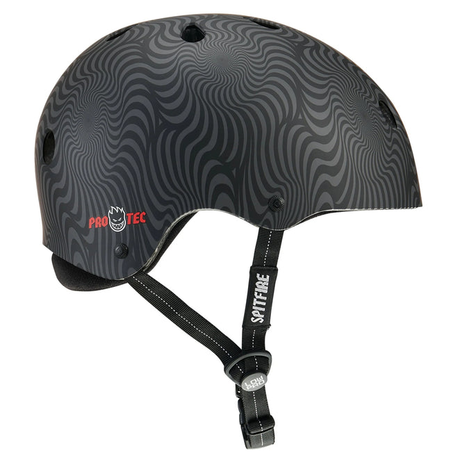 Pro-Tec Low Pro Spitfire Signature Edition Black Helmet