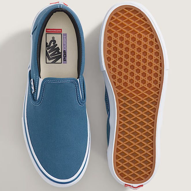 Vans Skate Slip-On Navy Canvas Shoes