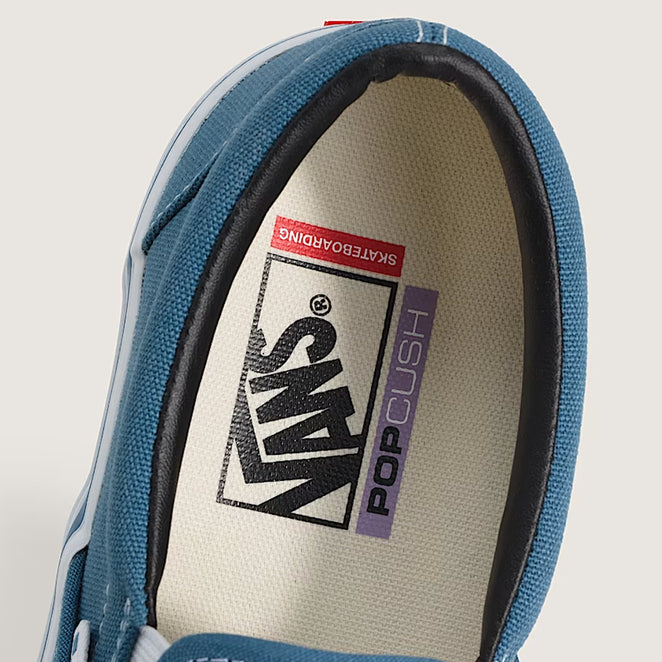 Vans Skate Slip-On Navy Canvas Shoes