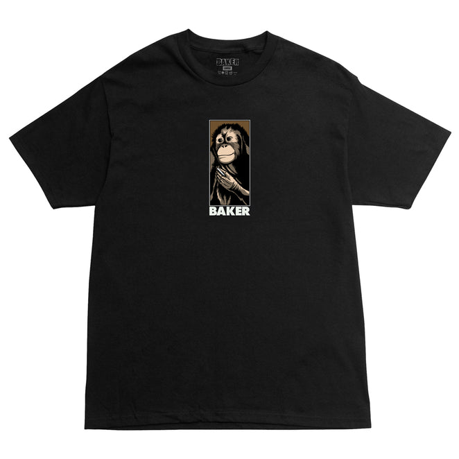 Baker Smoking Monkey T Shirt