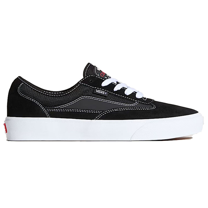 Vans Skate Curren Caples Black White Shoes — Skatepark of Tampa