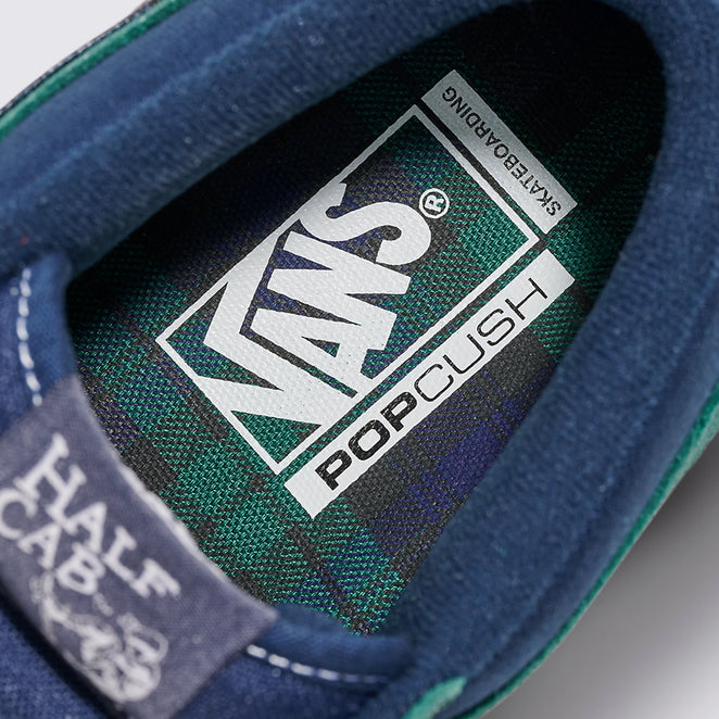Vans Skate Half Cab Tartan Blue Shoes