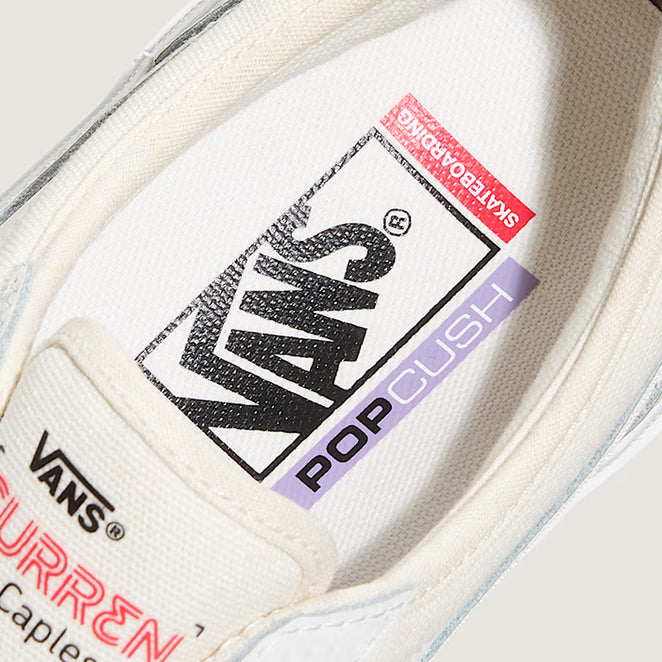 Vans Skate Curren Caples Blanc De Blanc Shoes