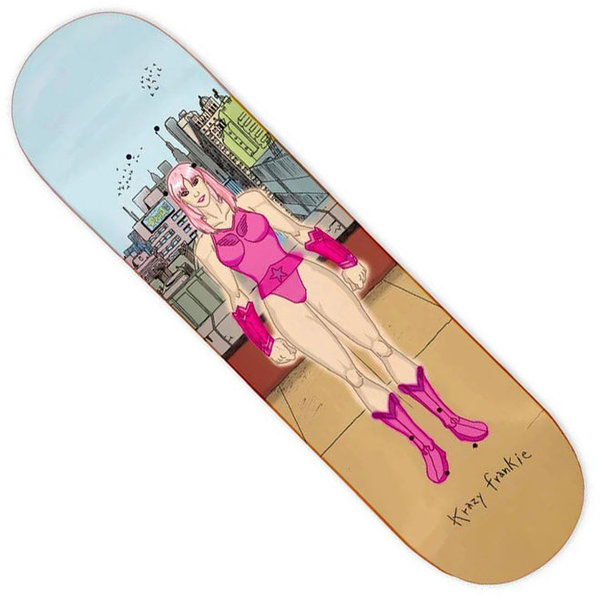 Frog Skateboards Frankie Decker Comic Book Deck