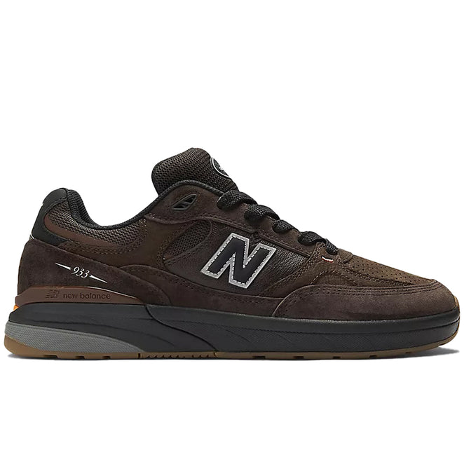 New Balance Numeric Andrew Reynolds 933 Brown Black Shoes