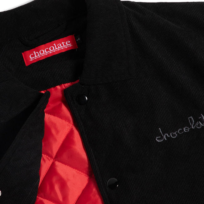 Chocolate Corduroy Coaches Jacket