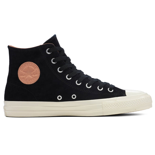 Converse CTAS Pro Hi Nubuck Black Vachetta Beige Shoes