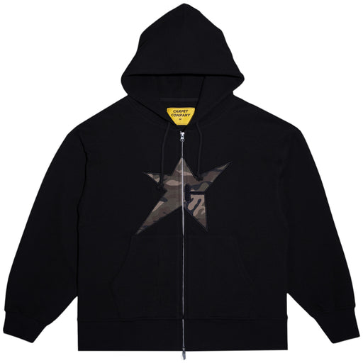 Carpet Company C-Star Thermal Zip-Up Sweater