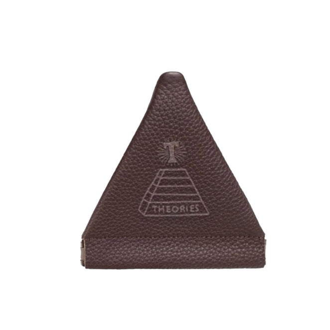 Theories Theoramid Leather Coin Pouch