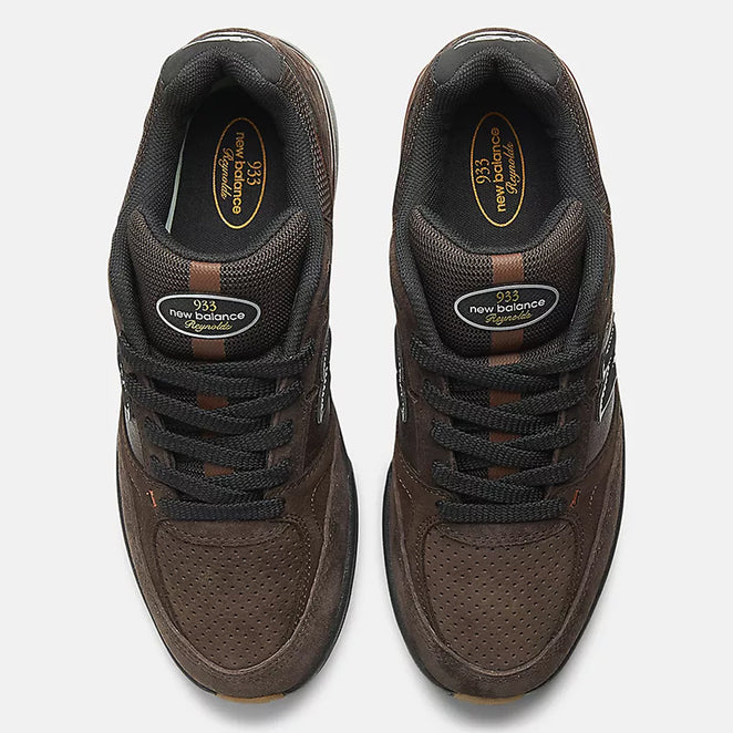 New Balance Numeric Andrew Reynolds 933 Brown Black Shoes