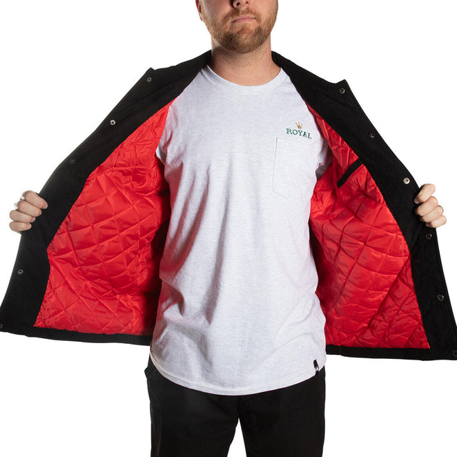 Chocolate Corduroy Coaches Jacket