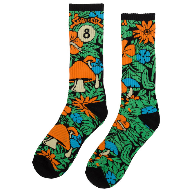Santa Cruz 8Baller Trip Crew Socks