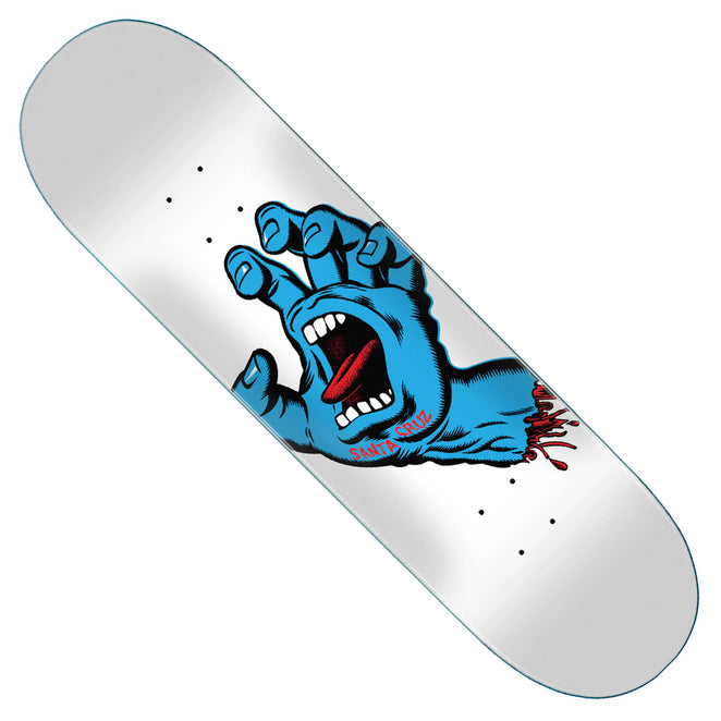 Santa Cruz Screaming Hand White Deck