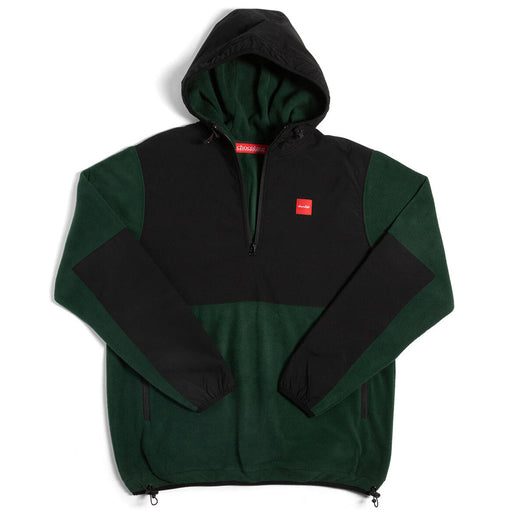 Chocolate Hooded Polar Fleece Sweatshirt