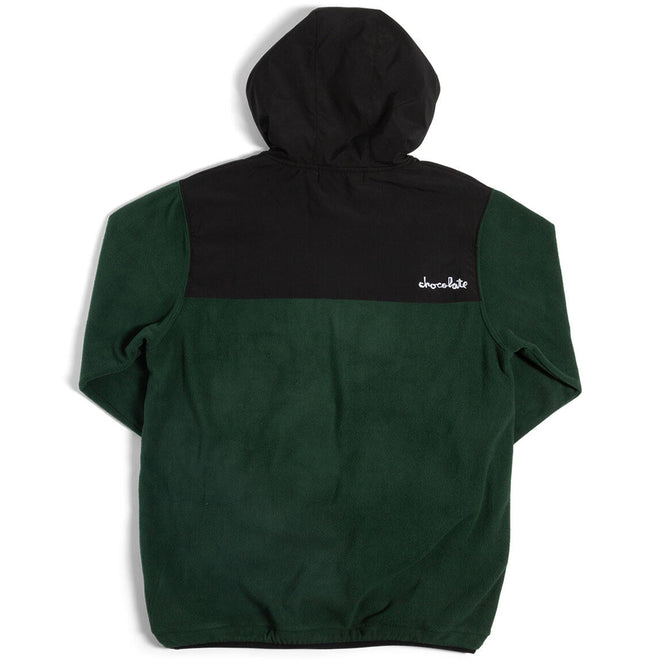 Chocolate Hooded Polar Fleece Sweatshirt