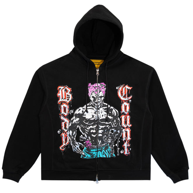 Carpet Company Body Count Zip-Up Hooded Sweashirt