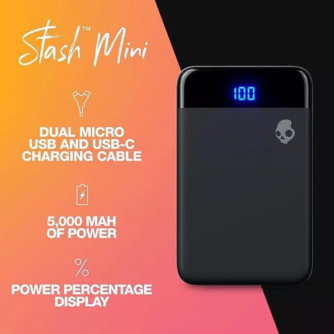 Skullcandy Stash Mini Portable Charger