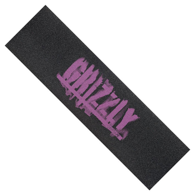 Grizzly Burn Out Stamp Purple Griptape