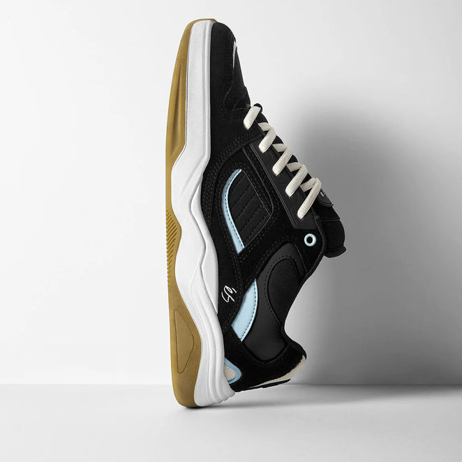 eS Footwear TJ Rogers Black Blue Shoes