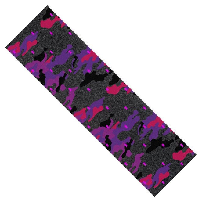 Grizzly Mini Bear Camo Cut Out Purple Griptape