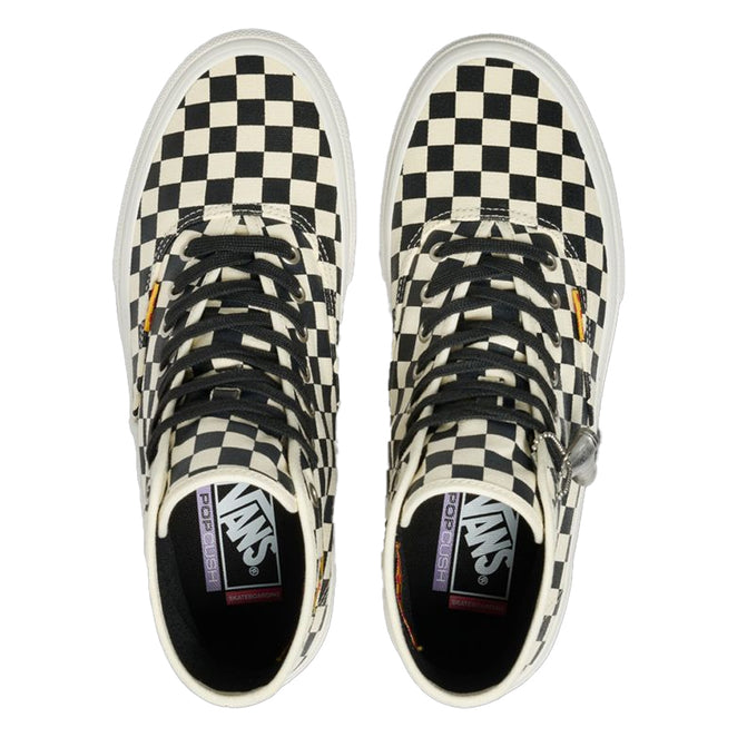 Vans Andrew Allen Authentic High VCU Checkerboard Shoes