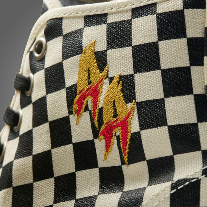 Vans Andrew Allen Authentic High VCU Checkerboard Shoes