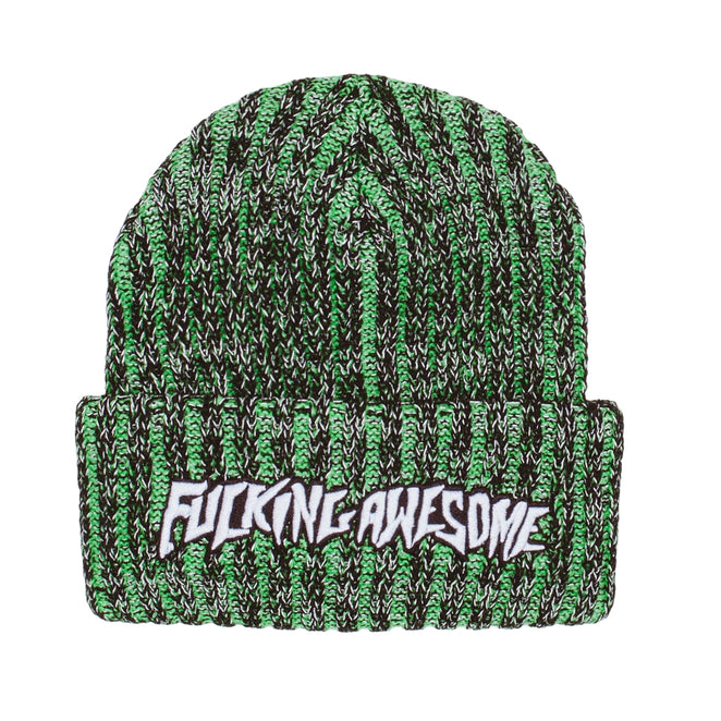 Fucking Awesome Reflective Stripe Beanie