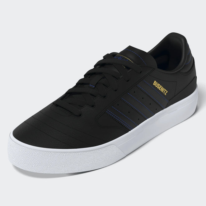 Adidas Busenitz Vulc II Core Black Leather Shoes Core Black/ Core Black / 8 Adidas Busenitz Vulc II Core Black Leather Shoes Core Black/ Core Black / 8