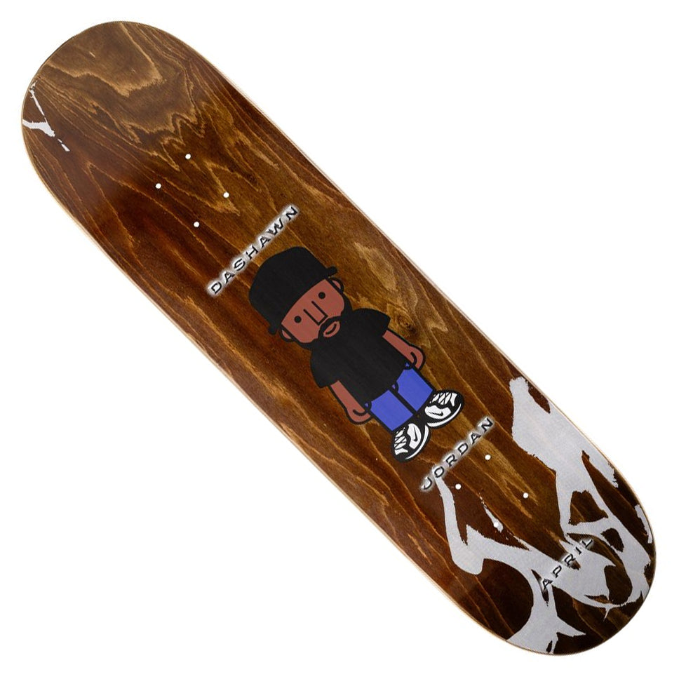 April Skateboards Dashawn Jordan Character Deck — Skatepark of Tampa