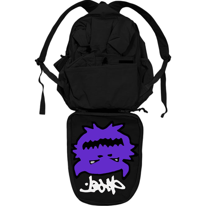 backpack company rain Carpet Company Bookbag Rain Jacket Black / Medium
