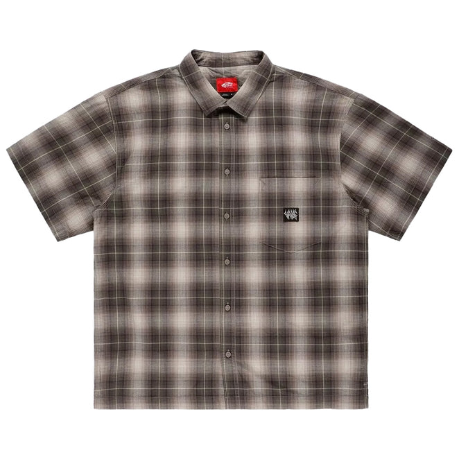 Vans Skate Plaid Short Sleeve Button Up Shirt