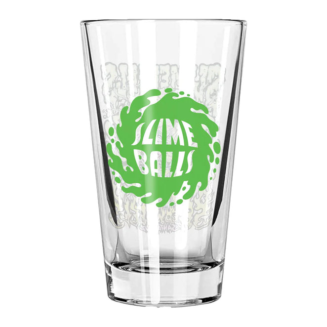 Santa Cruz Slime Balls Dirty Donny Pint Glass