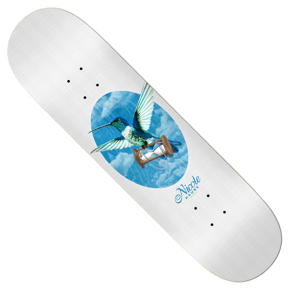 Planche De Skate Real Skateboards Nicole Haus Viking Purple - Largeur 8,38 Pouces, Neuve Sous Blister