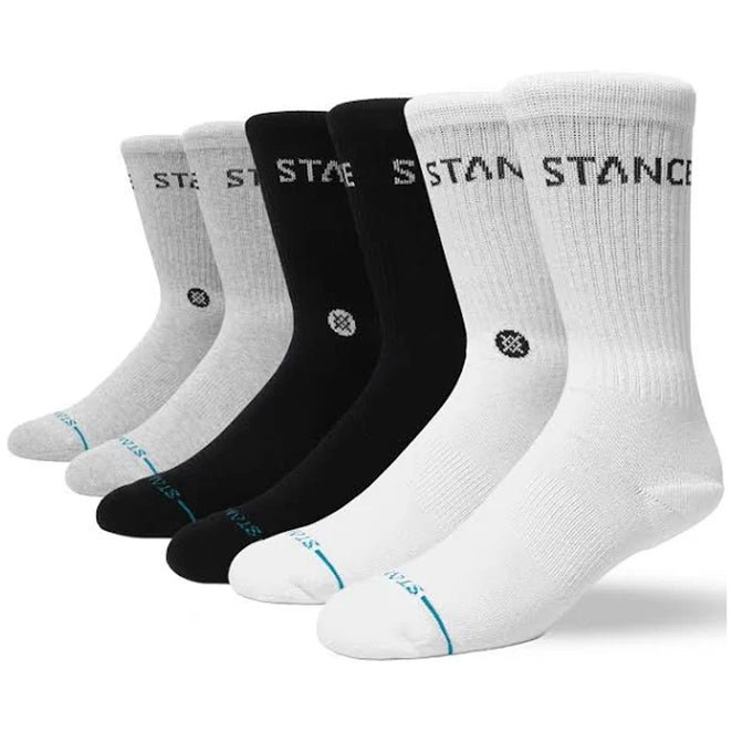 Stance Origin 3 Pack Crew Socks