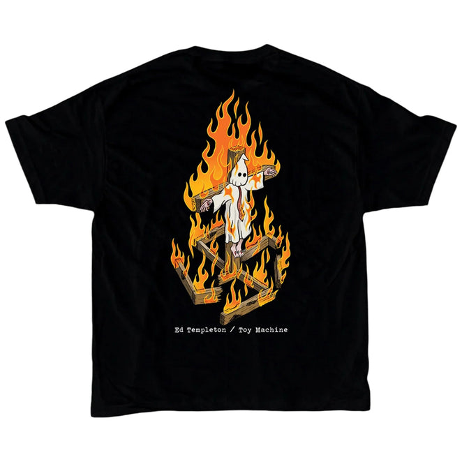 Toy Machine Charred Cross T Shirt