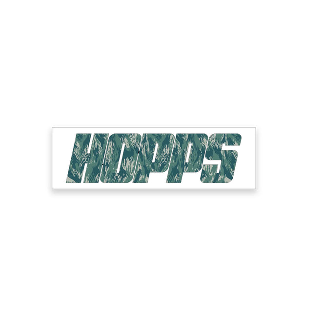 Hopps Big Hopps Tiger Camo Sticker