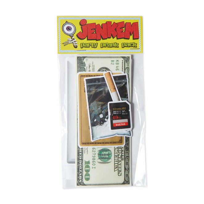 Jenkem Party Prank Sticker Pack