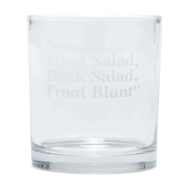 Jenkem Front Salad Rocks Glass