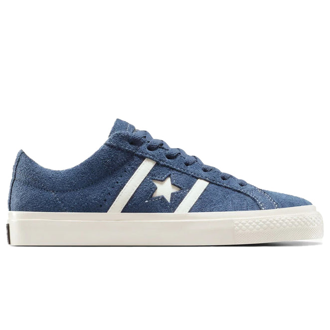 Converse One Star Academy Pro Suede Navy Egret Shoes