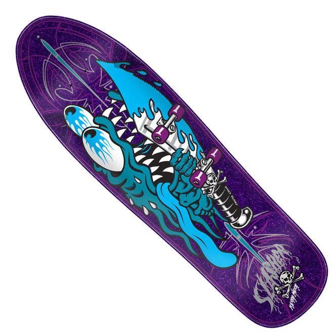 Santa Cruz Meek Slasher Pinstripe Shaped Deck