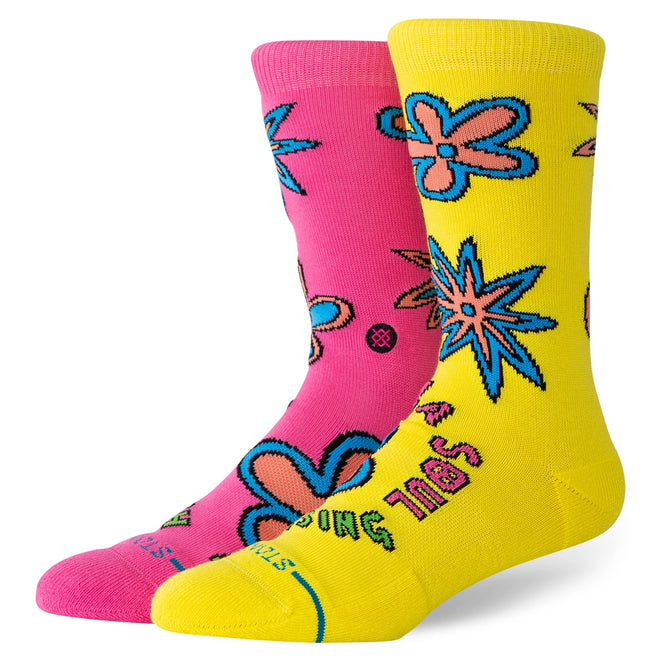Stance De La Soul 3 Feet High Crew Socks