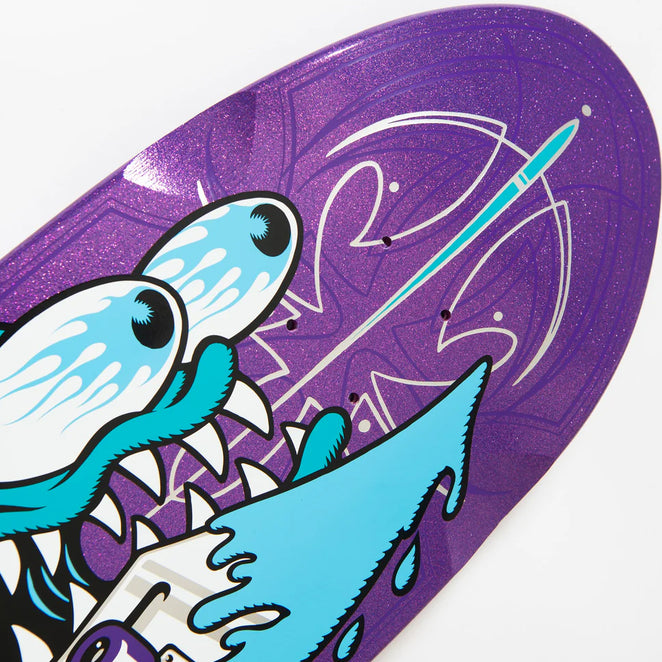 Santa Cruz Meek Slasher Pinstripe Shaped Deck