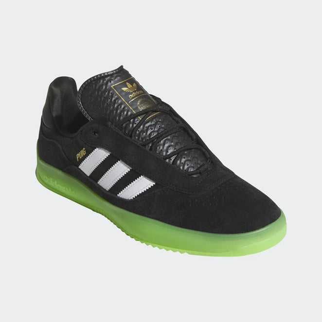 Adidas Puig Core Black Semi Solar Green Shoes