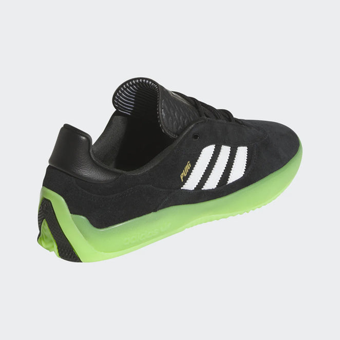 Adidas Puig Core Black Semi Solar Green Shoes